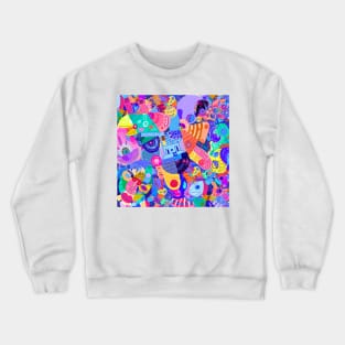 I love Art Crewneck Sweatshirt